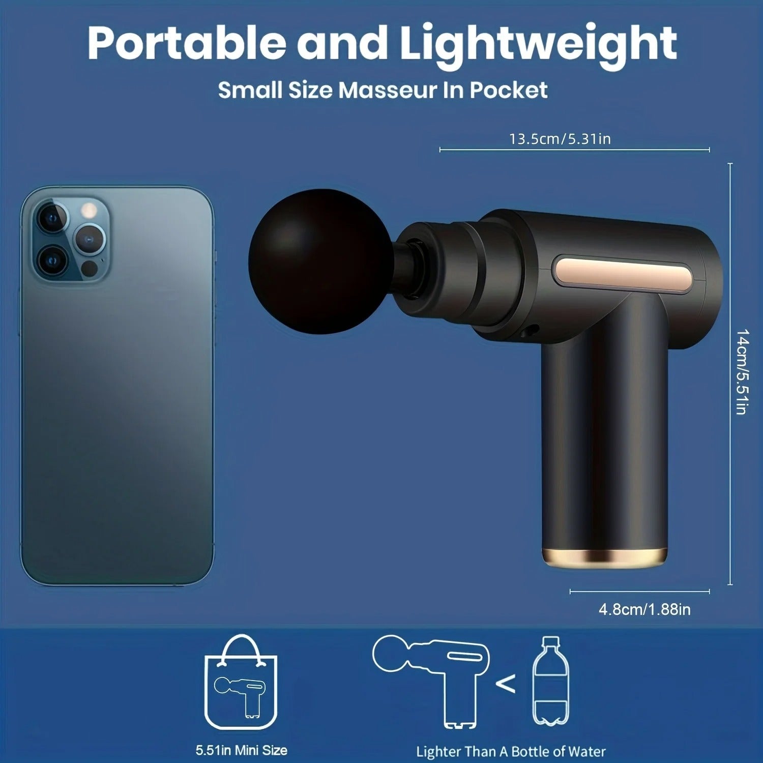 Portable Deep Tissue Massage Gun