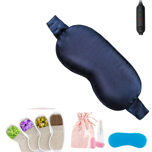 Satin Heated Sleep Eye Mask