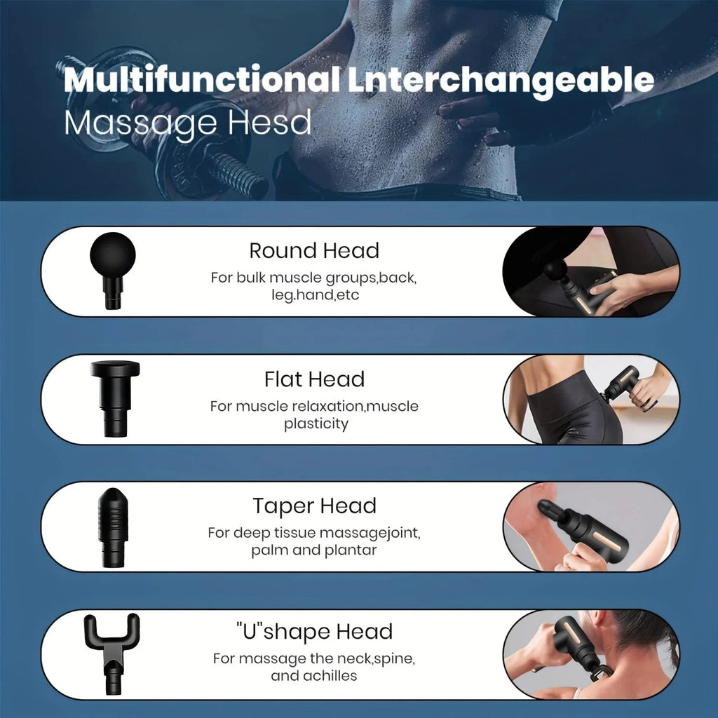 Portable Deep Tissue Massage Gun